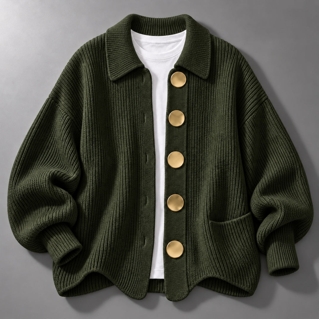 Medallion Button Knit Cardigan — ce_soul_s1_01