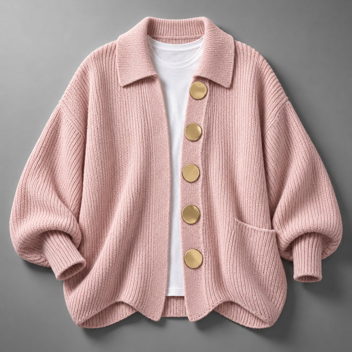 Medallion Button Knit Cardigan — ce_soul_s1_01