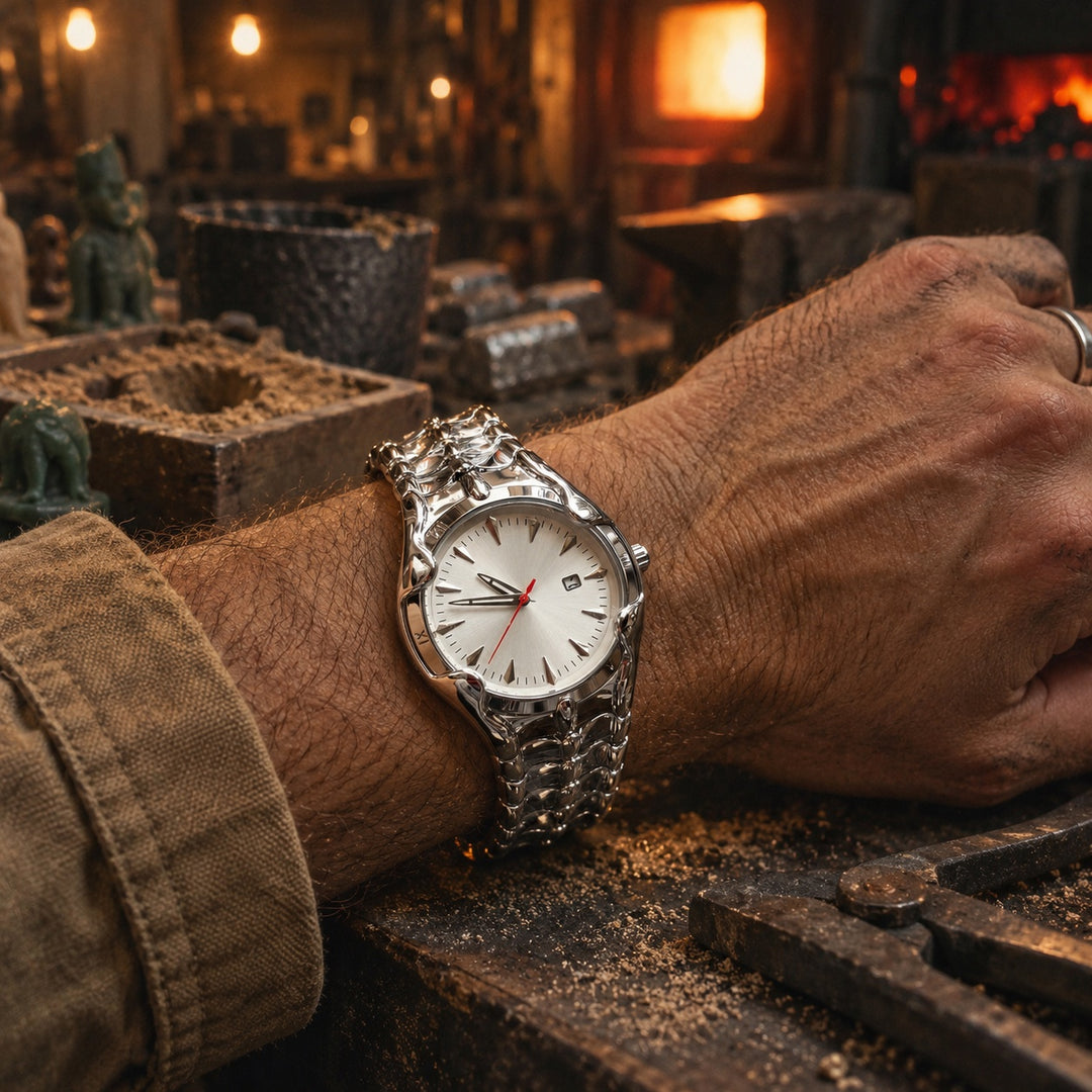 Molten Crinkle Dial Watch — ce_p4k7_01