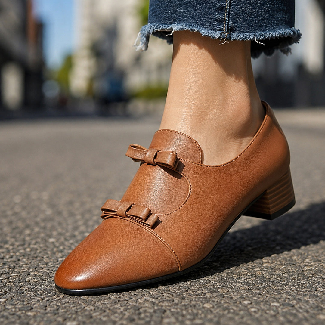 Nastrina Bow Block-Heel Loafers — ce_brooklyn_s2_01