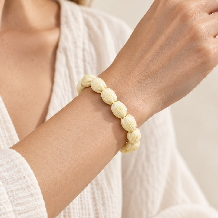 Pikake Blossom Stretch Bracelet — ce_metastatic_01