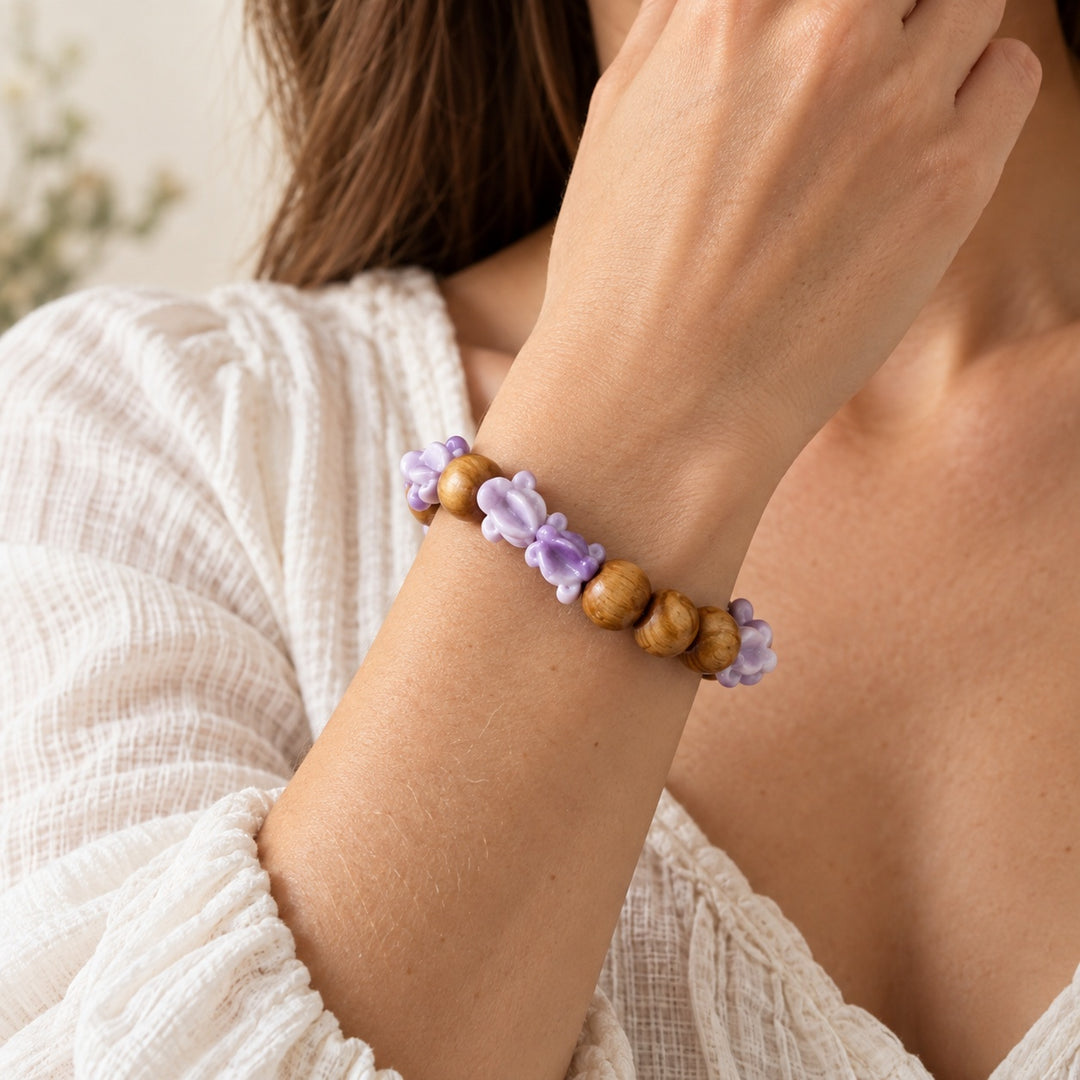 Pikake Blossom Stretch Bracelet — ce_metastatic_01