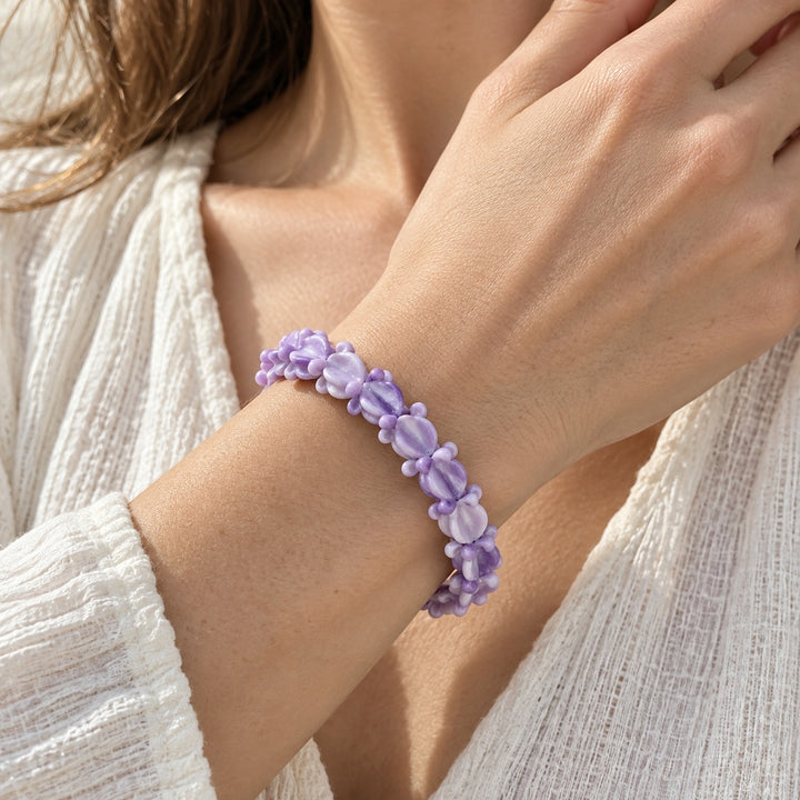 Pikake Blossom Stretch Bracelet — ce_metastatic_01