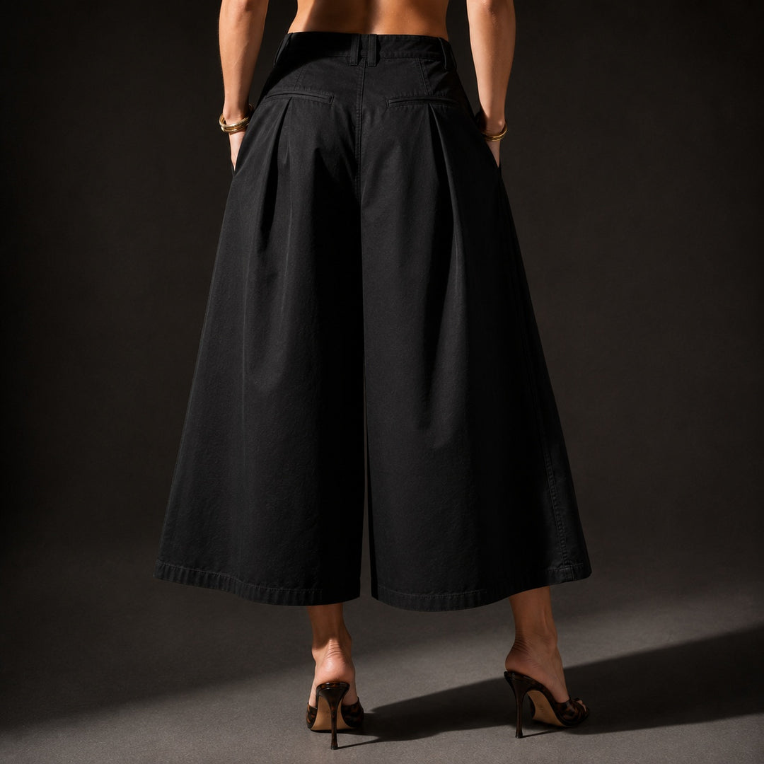 Pleatino Wide-Leg Cropped Trousers — ce_pivot_back_01