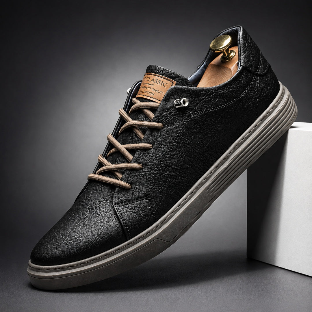 Portofino Leather Sneakers — ce_angle_01