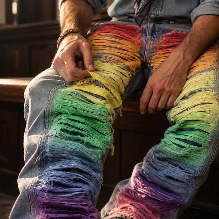Prism Shredded Rainbow Jeans — ce_p4k7_01