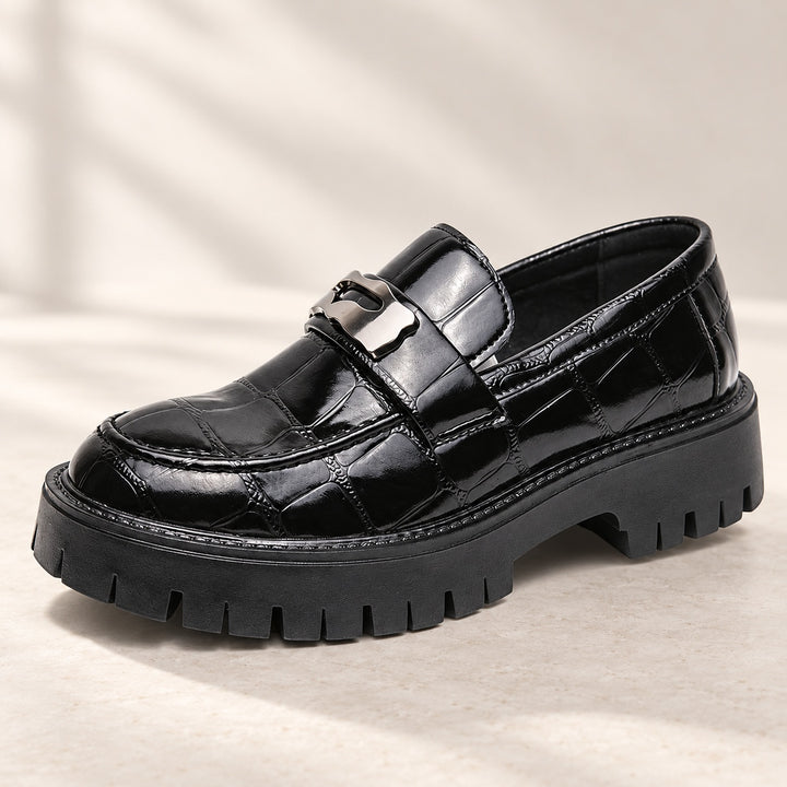 Quarry Croc-Embossed Loafers — ce_metastatic_01