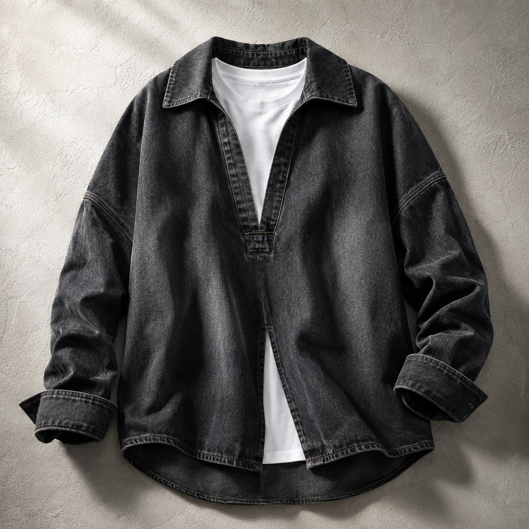 Quarry Washed Denim Tunic — ce_soul_s1_01