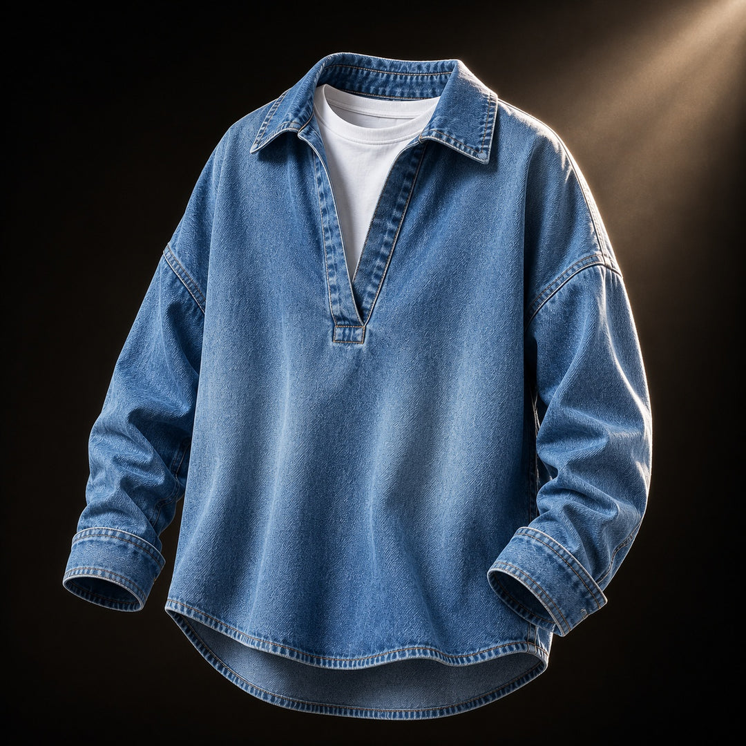 Quarry Washed Denim Tunic — ce_soul_s3_01