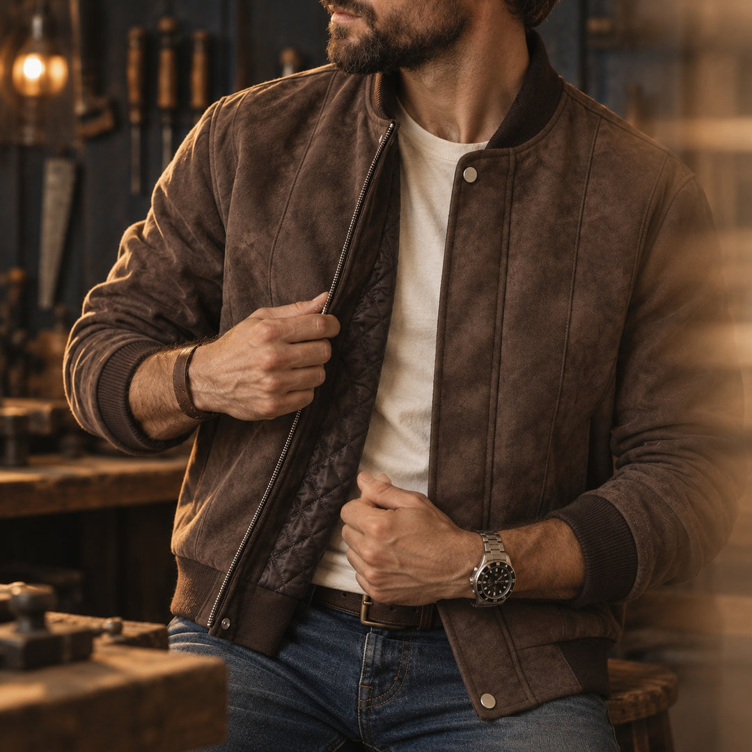 Quilted Stand Collar Jacket — ce_maiden_01
