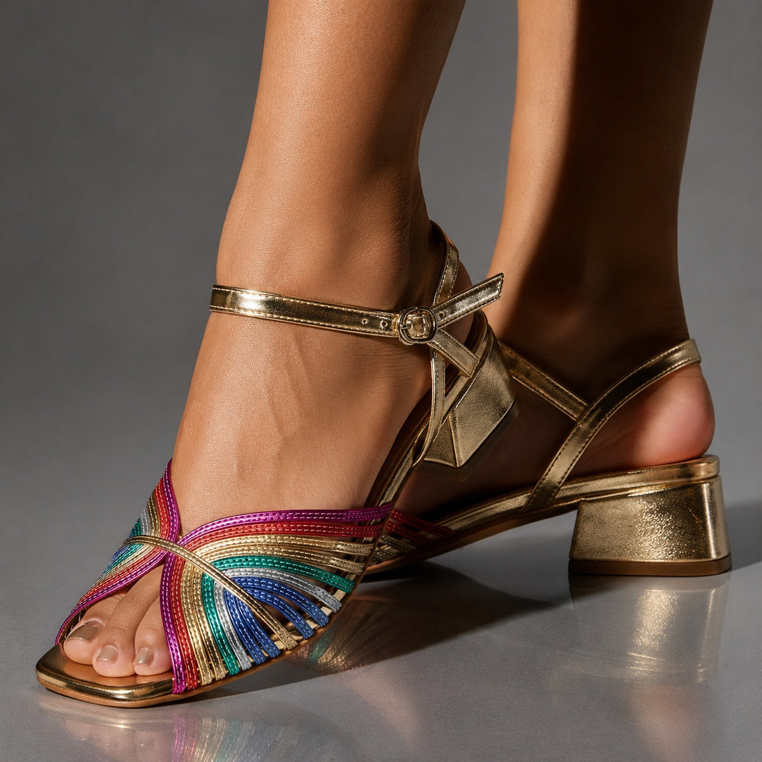 Raggiera Strappy Peep-Toe Sandals — ce_brooklyn_s3_01