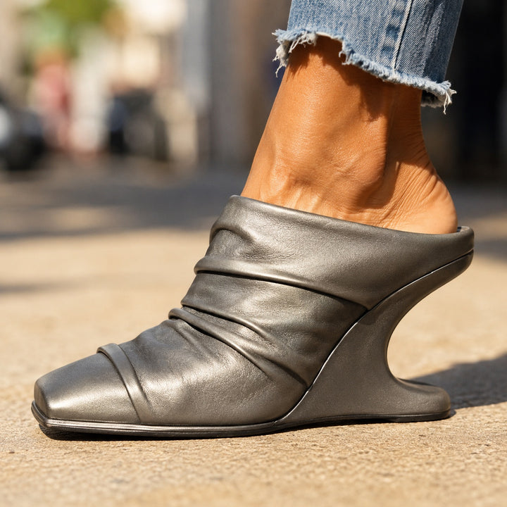 Ruche Sculpted Heel Mules — ce_brooklyn_s2_01