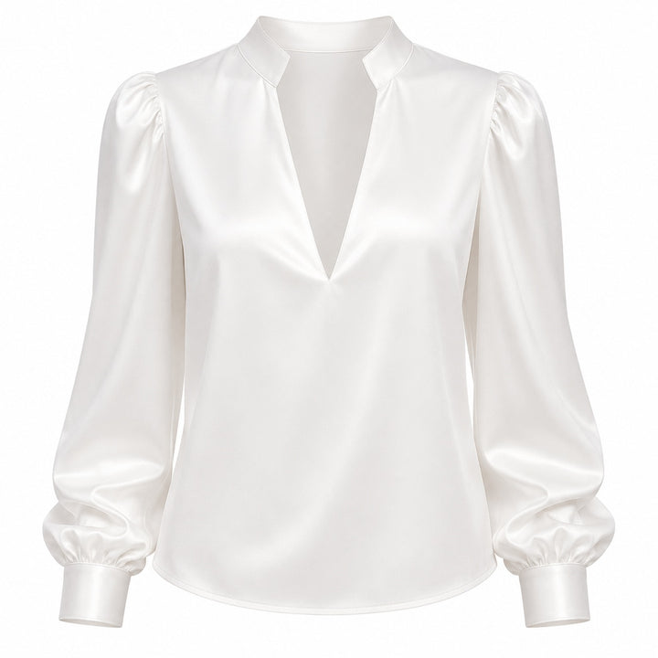 Serafina Puff-Sleeve Blouse — ce_wb_01