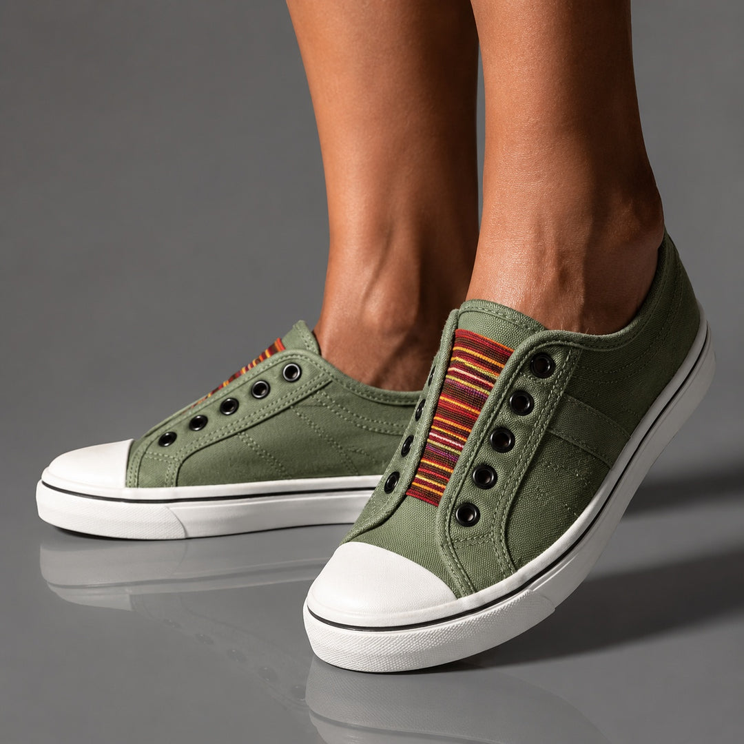 Serapa Slip-On Canvas Sneakers — ce_brooklyn_s3_01