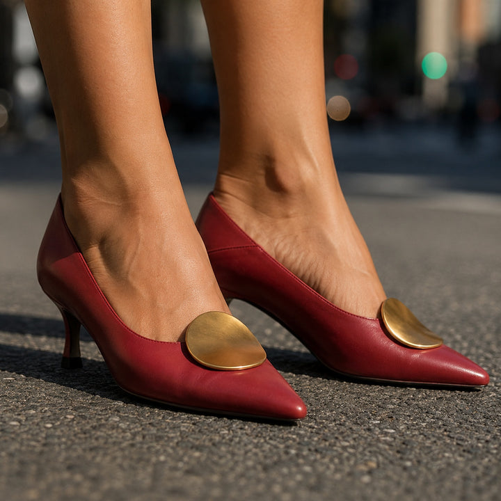 Solstice Medallion Kitten Pumps — ce_brooklyn_s1_01
