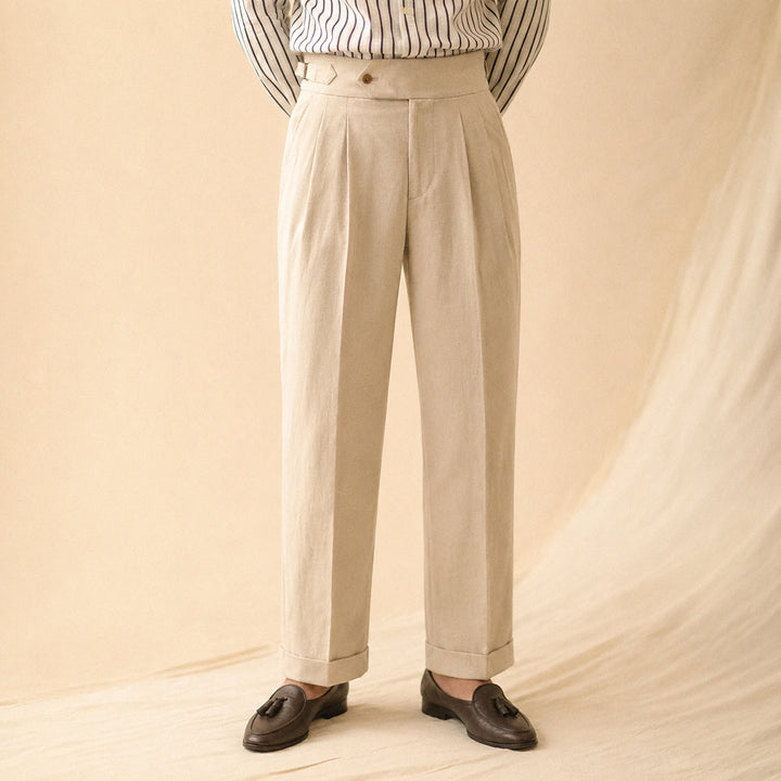 Sorrento Buckle Gurkha Trousers — ce_pivot_front_01