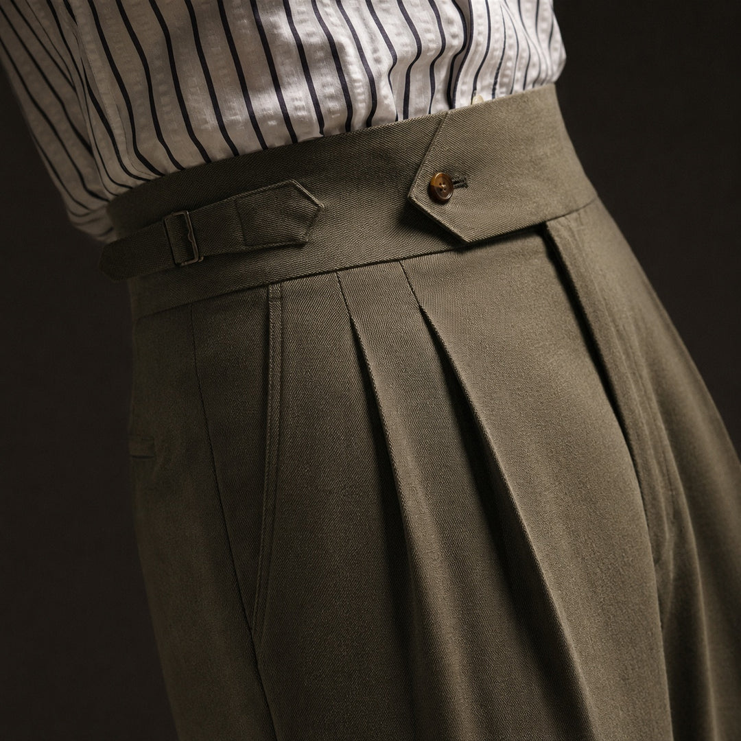 Sorrento Buckle Gurkha Trousers — ce_metastatic_01