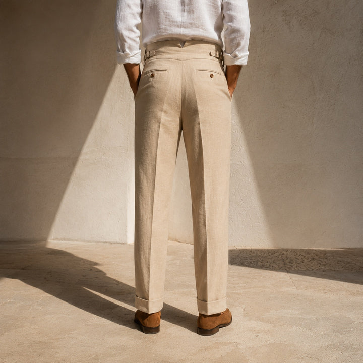 Sorrento Buckle Gurkha Trousers — ce_pivot_back_01