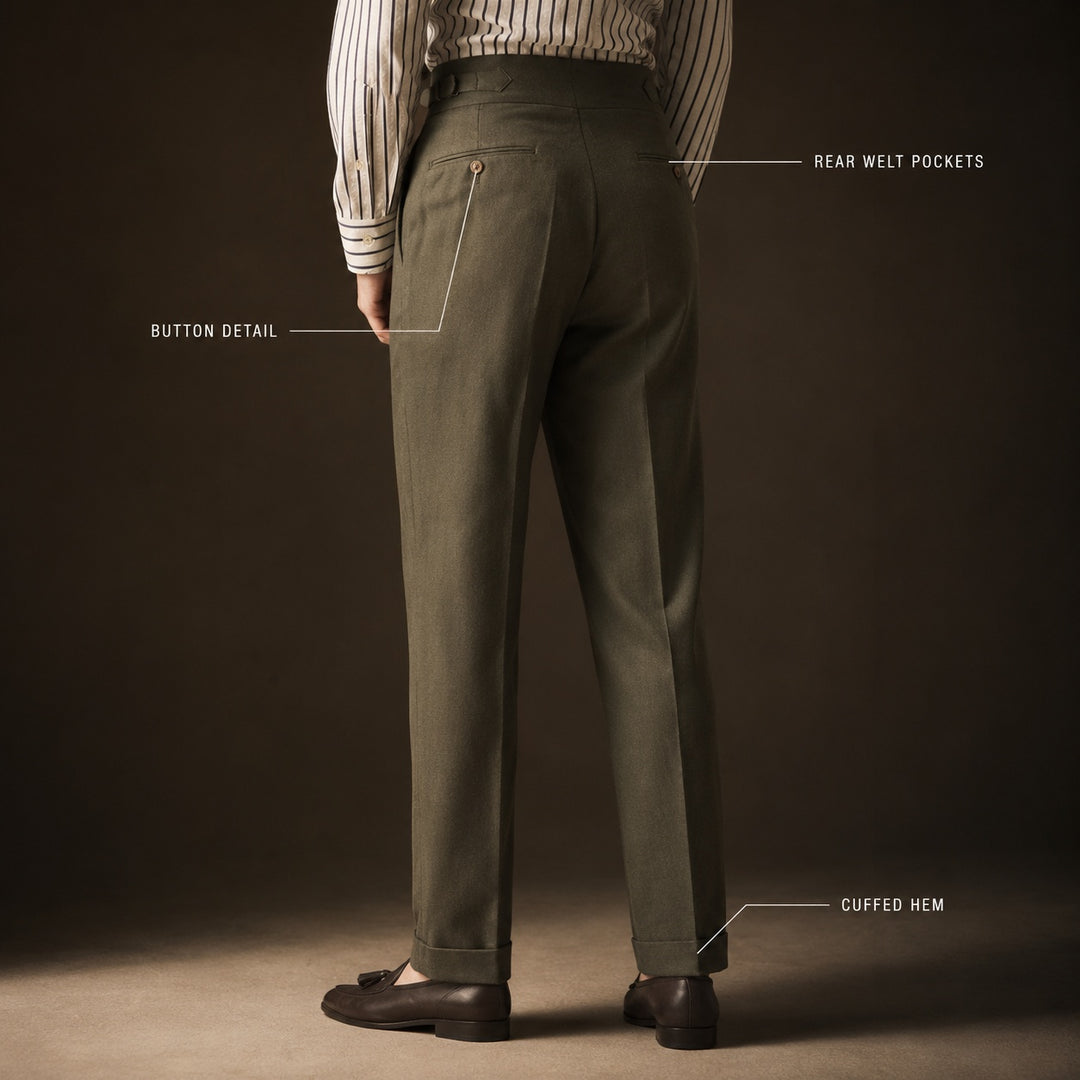 Sorrento Buckle Gurkha Trousers — ce_metastatic_04