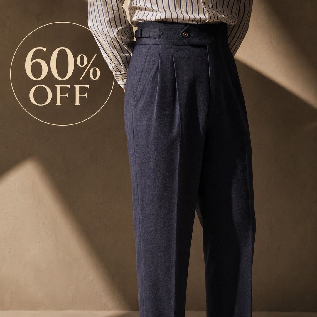 Sorrento Buckle Gurkha Trousers — ce_metastatic_06