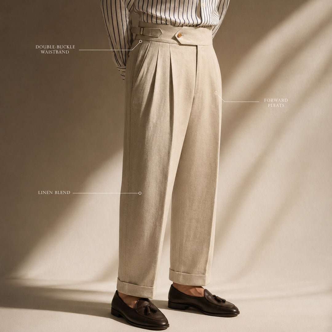 Sorrento Buckle Gurkha Trousers — ce_metastatic_07
