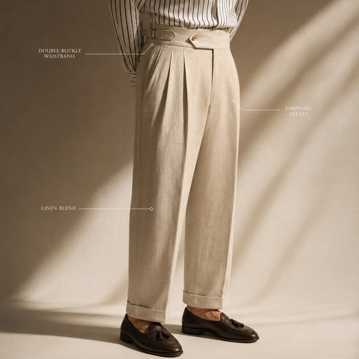 Sorrento Buckle Gurkha Trousers — ce_metastatic_07