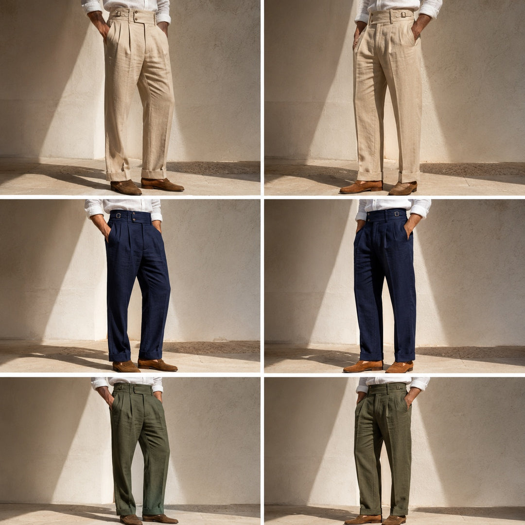 Sorrento Buckle Gurkha Trousers — ce_pivot_side_01