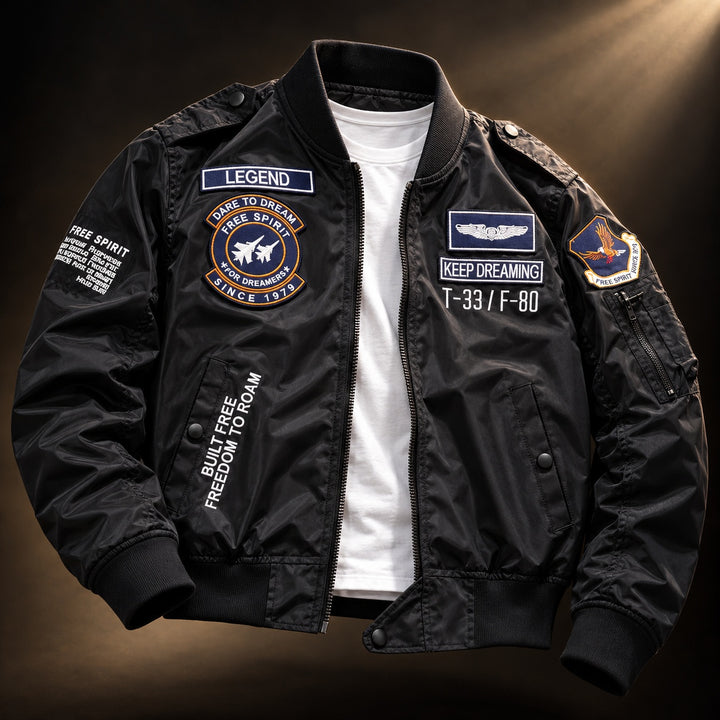 Squadron Patch Bomber Jacket — ce_soul_s3_01