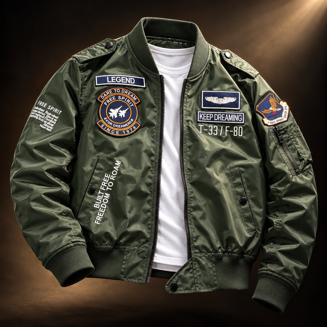 Squadron Patch Bomber Jacket — ce_soul_s3_01