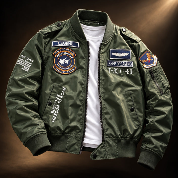 Squadron Patch Bomber Jacket — ce_soul_s3_01