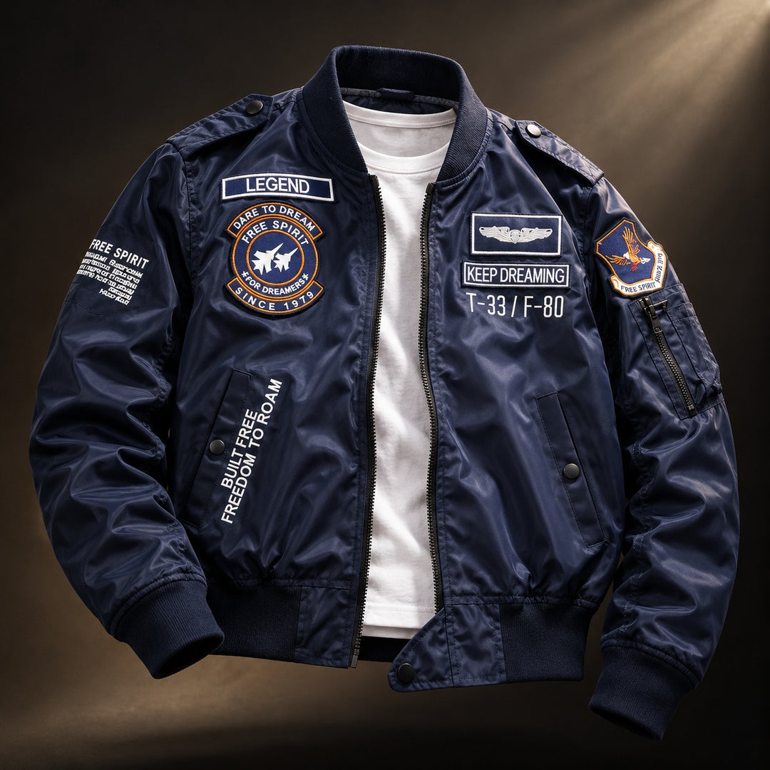 Squadron Patch Bomber Jacket — ce_soul_s3_01