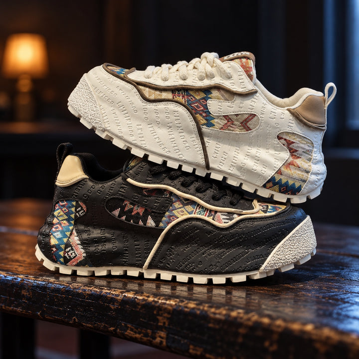 Tapestry Woven Platform Sneakers — ce_p4k7_01