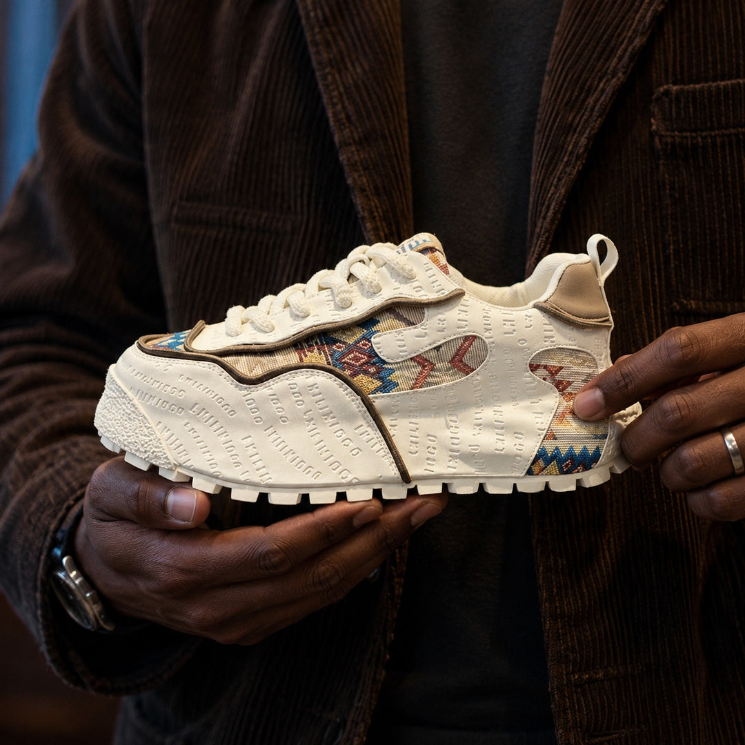 Tapestry Woven Platform Sneakers — ce_p4k7_01