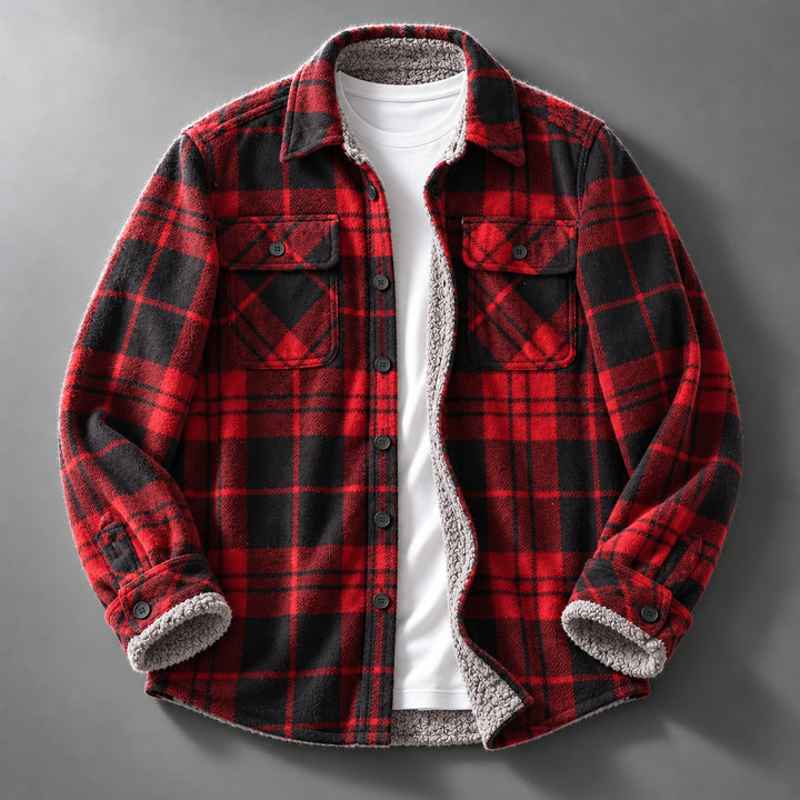 Timberline Fleece Plaid Overshirt — ce_soul_s1_01