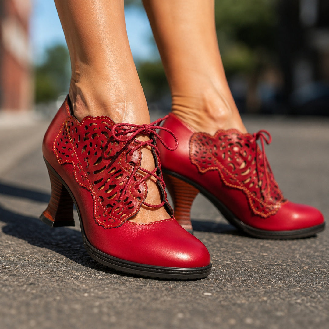 Traforata Lace-Up Pumps — ce_brooklyn_s1_01
