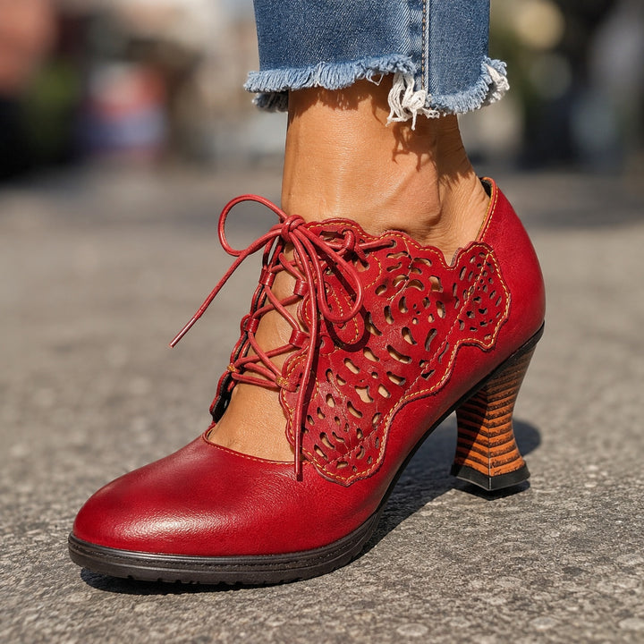 Traforata Lace-Up Pumps — ce_brooklyn_s2_01