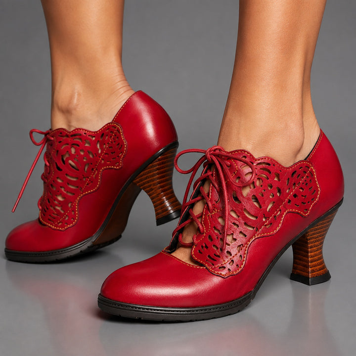 Traforata Lace-Up Pumps — ce_brooklyn_s3_01