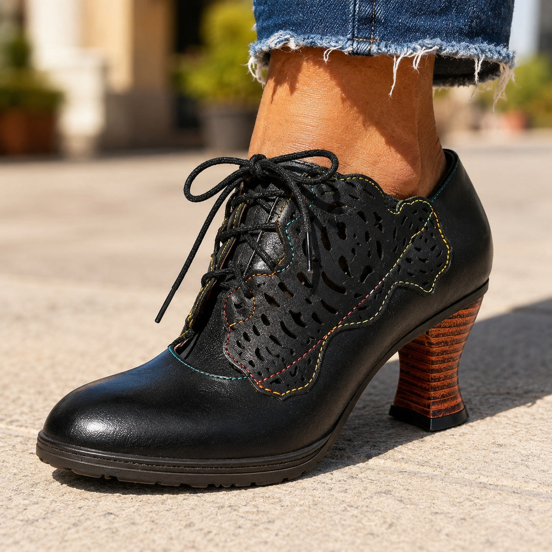 Traforata Lace-Up Pumps — ce_brooklyn_s2_01