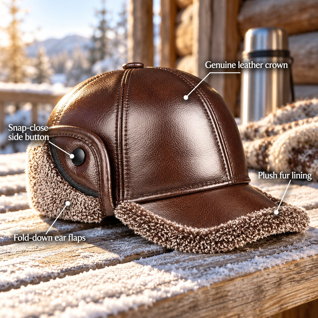 Trapper Shearling Leather Cap — ce_metastatic_01