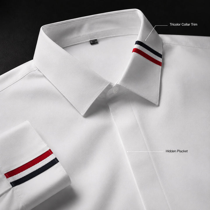 Tricolore Ribbon Dress Shirt — ce_metastatic_08