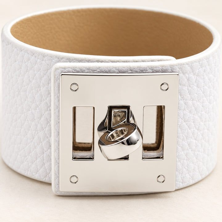 Turnlock Leather Cuff Bracelet — ce_metastatic_01