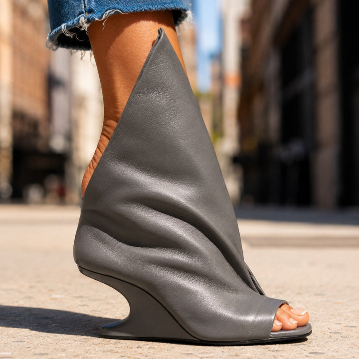 Vela Draped Peep-Toe Wedges — ce_brooklyn_s2_01
