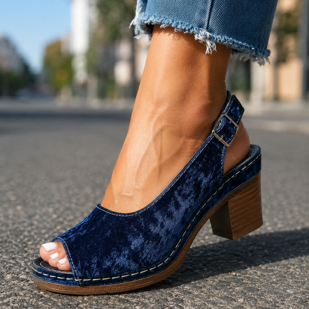 Velluta Peep-Toe Block Sandals — ce_brooklyn_s2_01
