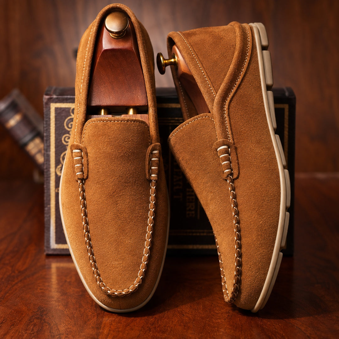 Verona Suede Loafers — ce_angle_01