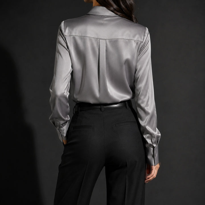 Vittoria Bow Ruffle Blouse — ce_pivot_back_01