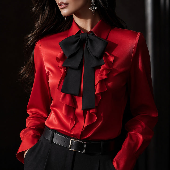 Vittoria Bow Ruffle Blouse — ce_metastatic_02