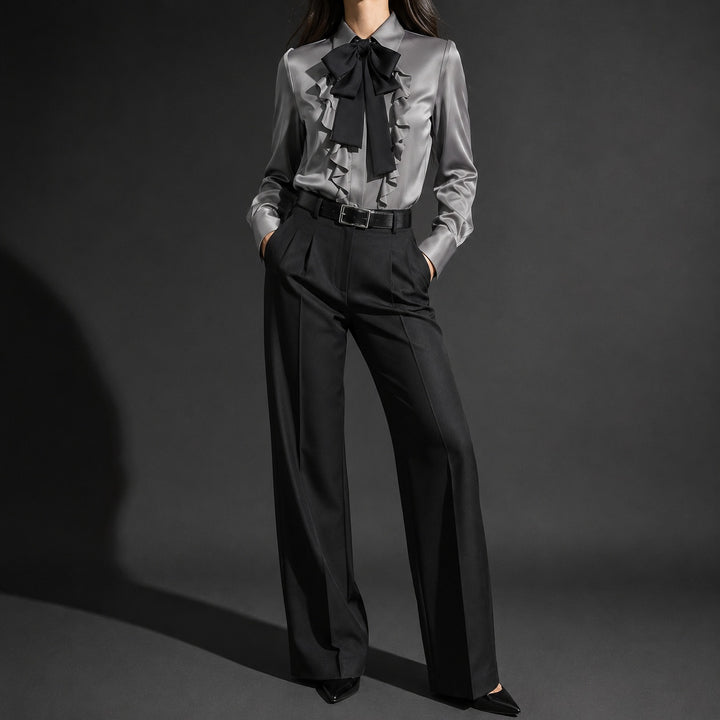 Vittoria Bow Ruffle Blouse — ce_studio_01