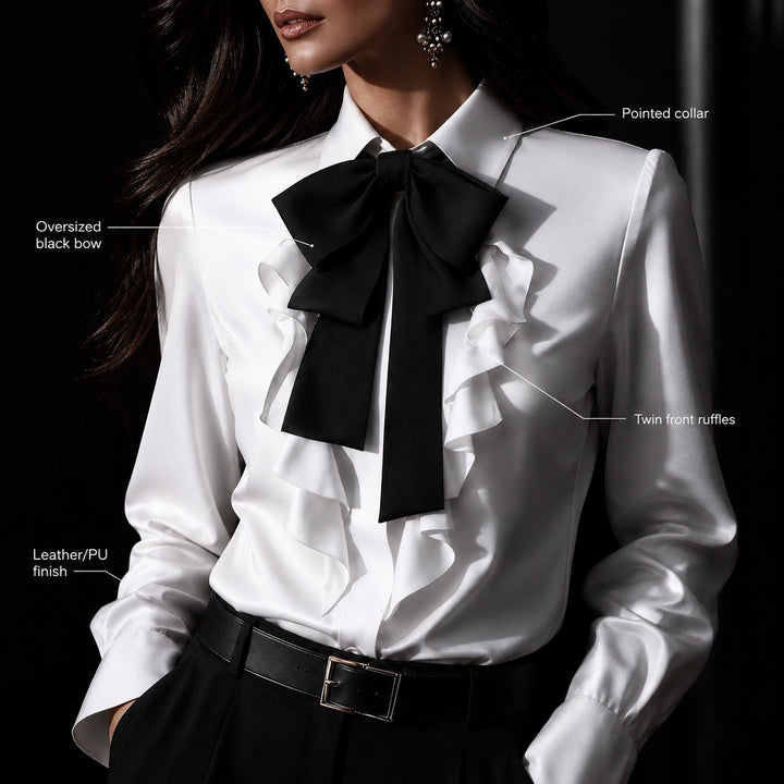 Vittoria Bow Ruffle Blouse — ce_metastatic_08