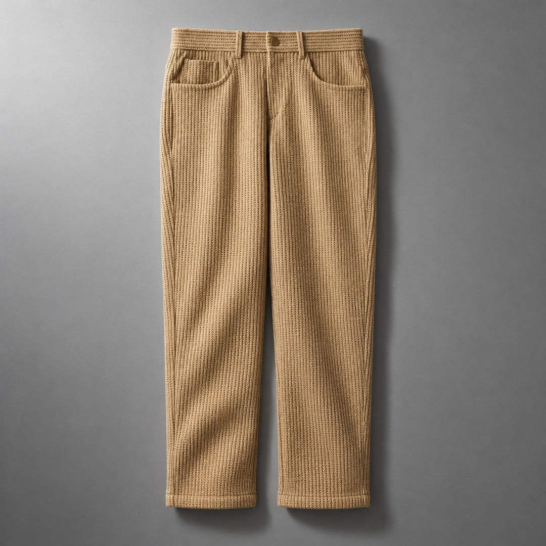 Waffle Knit Wool Trousers — ce_soul_s1_01