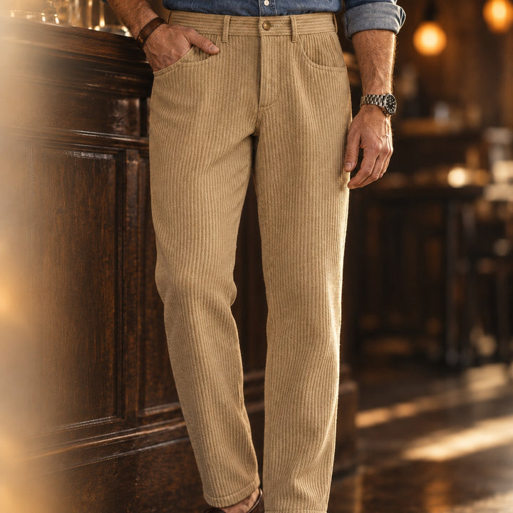 Waffle Knit Wool Trousers — ce_maiden_01